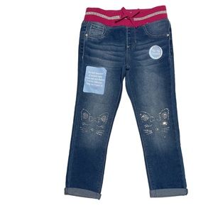 NWT Blue Ink Pull on Jeggins for Girls /Size 6